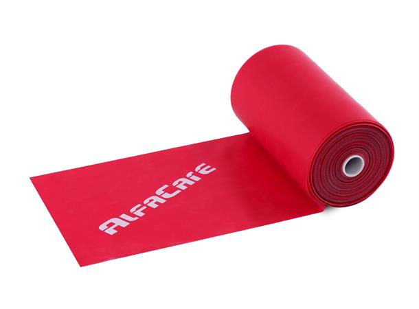 AlfaCare Fitnessband 25m Light Red 15 cm x 0,20 mm