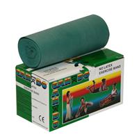CanDo Latex Free Exercise Band 5,5 m Green - Medium