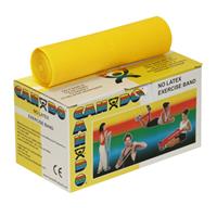 CanDo Latex Free Exercise Band 5,5 m Yellow - X-Light
