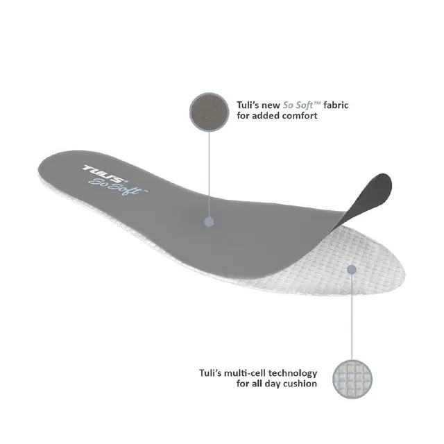 Tuli's So Soft Såler One Size. 2stk/par 