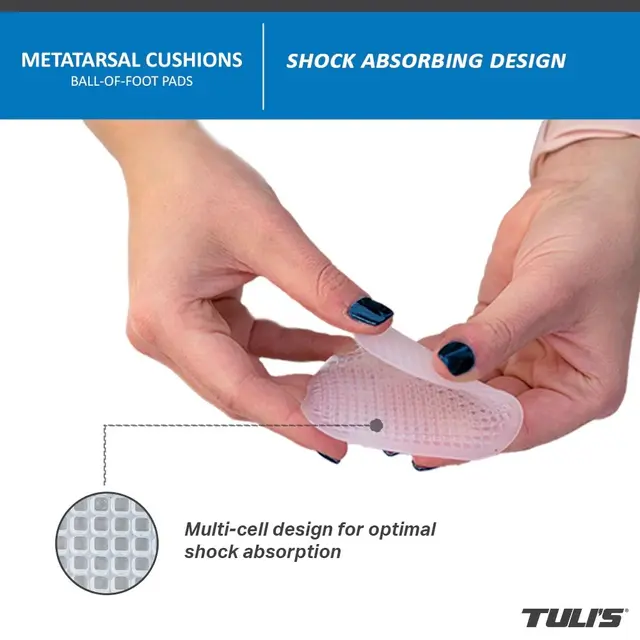 Tuli's Metatarsal pute One Size. 2 stk/par 
