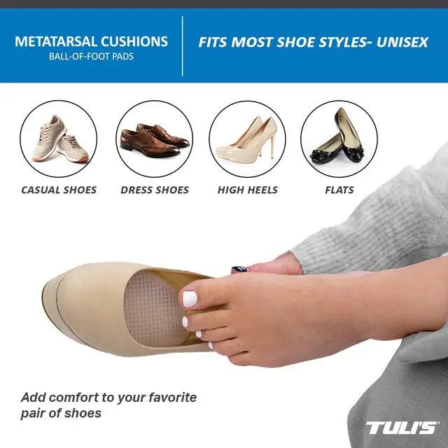 Tuli's Metatarsal pute One Size. 2 stk/par 