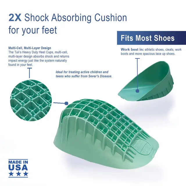 Tuli's Hælbeskyttere Pro M Par. 40 - 80 kg 