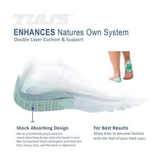 Tuli's Hælbeskyttere Pro M Par. 40 - 80 kg 