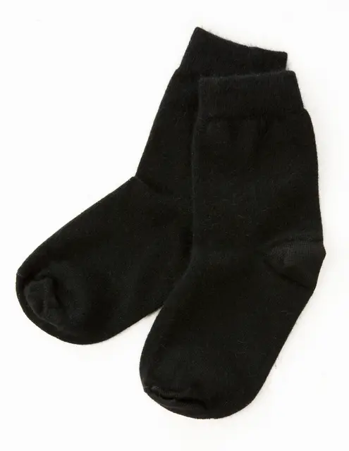 Royal Angora Barnesokker Blå Str. 17-18 