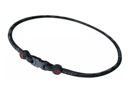 Phiten Rakuwa X30 Kjede Sort 55 cm 