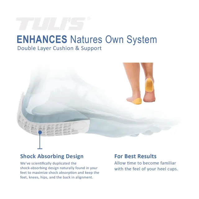 Tuli's Hælbeskyttere Standard M Par. Under 80 kg 