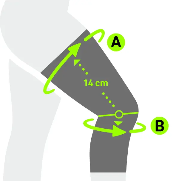 Bauerfeind Outdoor Knee Support Medium 