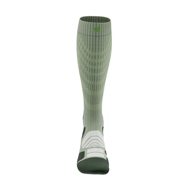 Bauerfeind Outdoor Merino Comp Socks Dame, Herbal Green, Str. 39-42 Medium 