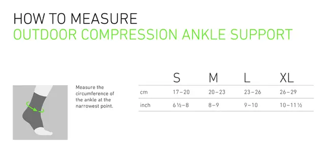 Bauerfeind Outdoor Comp Ankle Support X- 