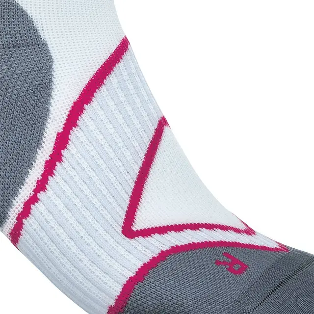 Bauerfeind Run Performance Comp Socks Dame, Hvit, Str. 35-37 Large 