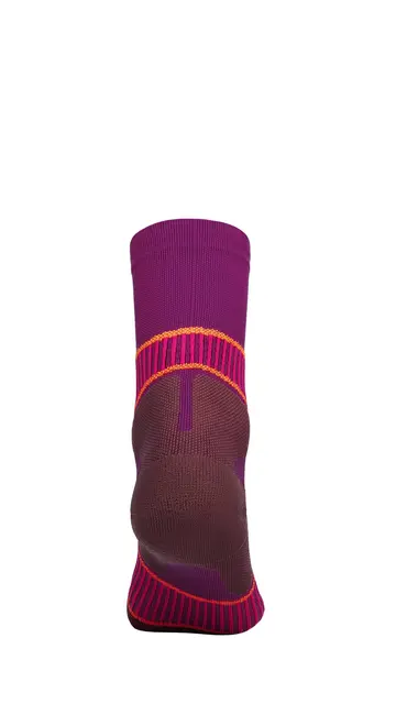 Bauerfeind Run Performance Mid Cut Socks Dame, Rosa, Str. 35-37 