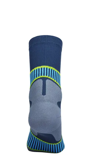 Bauerfeind Run Performance Mid Cut Socks Herre, Blå, Str. 44-46 