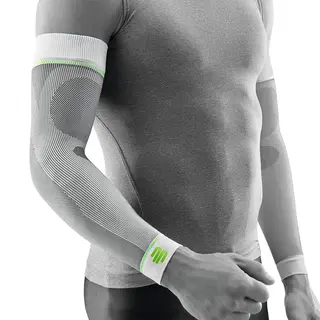 Bauerfeind Sports Comp Sleeves Arm Hvit