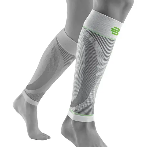 Bauerfeind Sports Comp Sleeves Legg Hvit