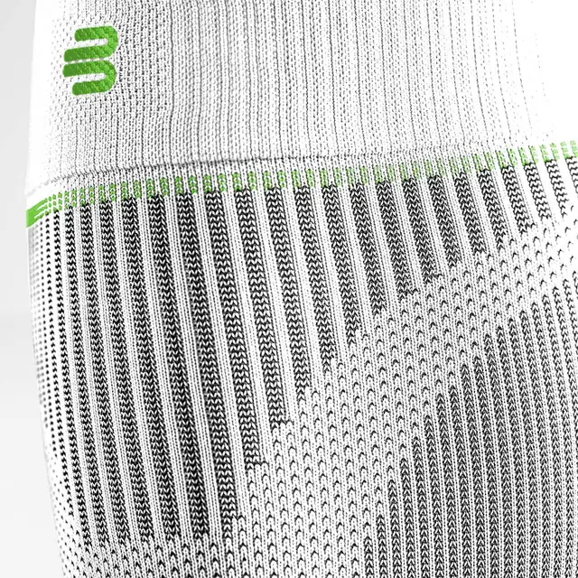 Bauerfeind Sports Comp Sleeves Legg Hvit, Small, Lang 
