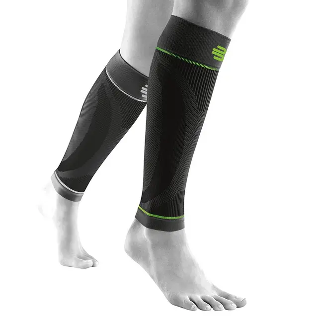 Bauerfeind Sports Comp Sleeves Legg Sort, Small, Kort 