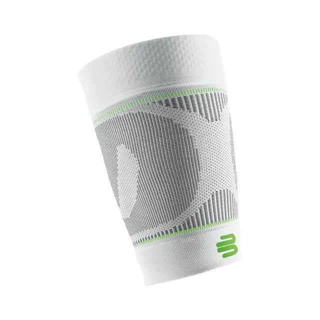 Bauerfeind Sports Comp Sleeves Lår Hvit, Small, Kort 