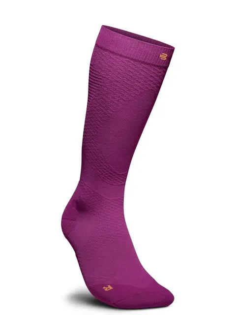 Bauerfeind Ultralight Compression Socks Dame, Berry, 35-37 Medium 