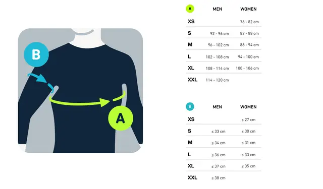 Bauerfeind Sports Comp Shirt Lang Herre Sølvgrå Str. S 