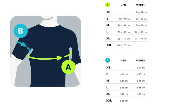 Bauerfeind Sports Comp Shirt Kort Herre Sølvgrå Str. S 