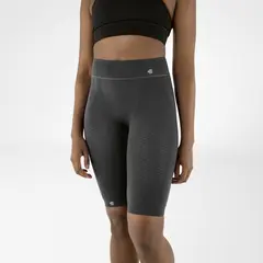 Bauerfeind Sports Comp Tights Kort Dame Antrasitt Str. XS