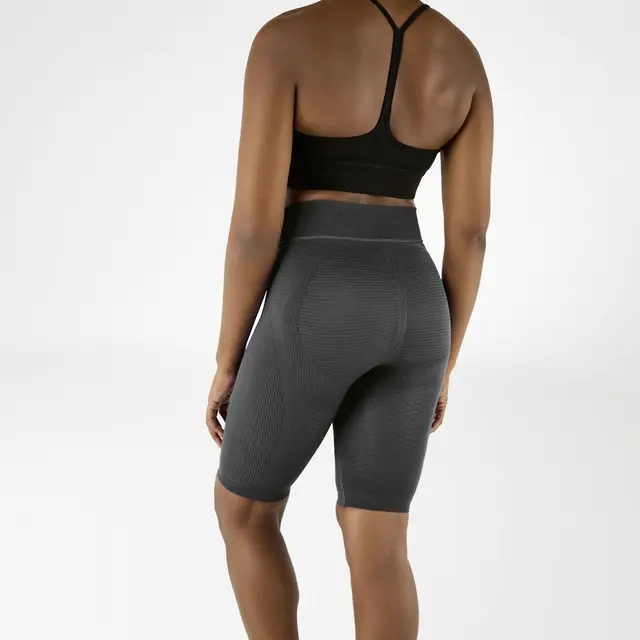 Bauerfeind Sports Comp Tights Kort Dame Antrasitt Str. XS 