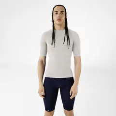 Bauerfeind Sports Comp Shirt Kort Herre Sølvgrå Str. S