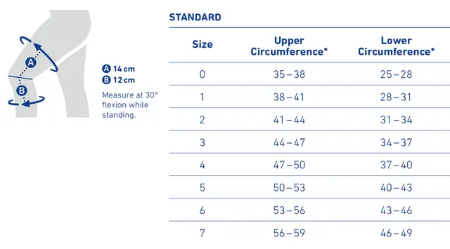 Bauerfeind GenuTrain Str. 6 Sort 