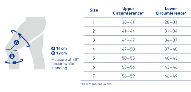Bauerfeind GenuTrain S Pro Titan Høyre Str. 4 