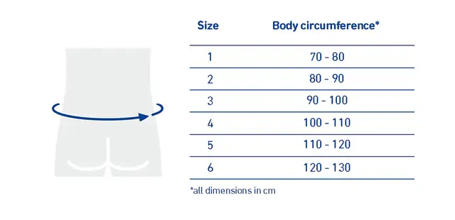Bauerfeind LumboLoc Unload Str.6 Titan 