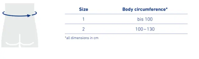 Bauerfeind OmoLoc Høyre Str. 1 
