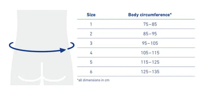 Bauerfeind SecuTec Dorso Str. 1 Titan 