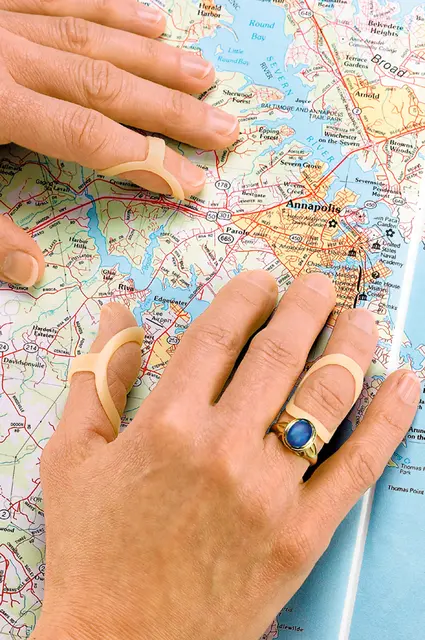 Oval-8 Fingerskinne str. 6 