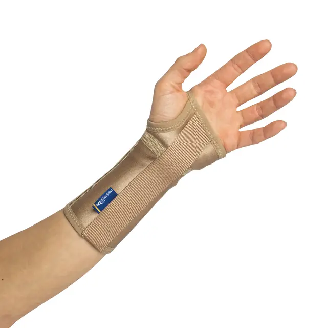 MediRoyal MR2223 Venstre S Håndleddstøtte Kort, Beige 