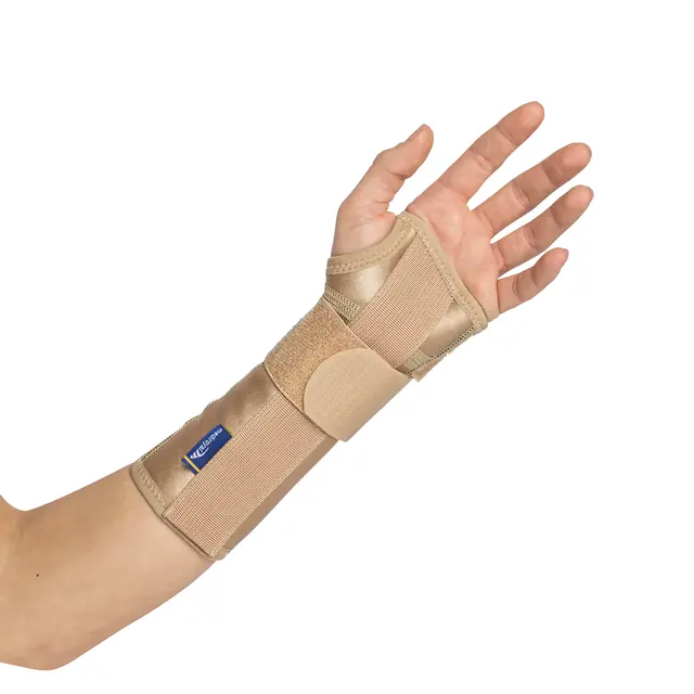MediRoyal MR2224 Venstre M Håndleddstøtte Lang, Beige 