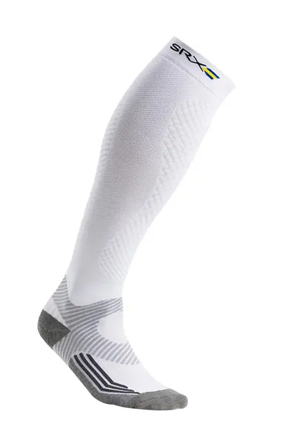 MediRoyal Kompresjonssokk Sport Hvit L Par 