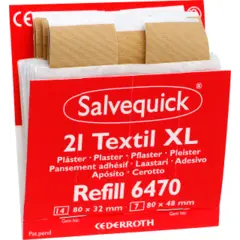Salvequick XL Tekstilplaster 21 stk