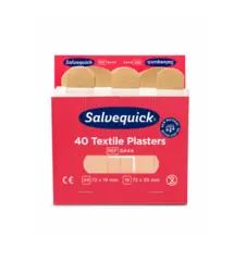 Cederroth Tekstilplaster, 40 st/refill 6 stk i esken