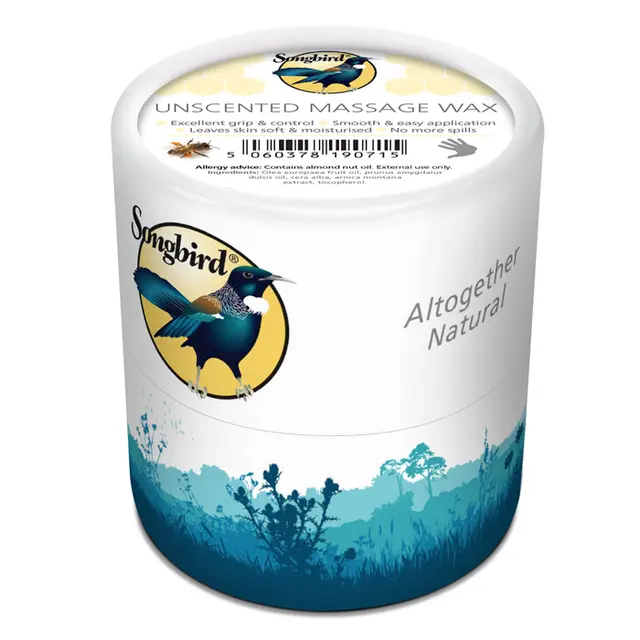 Songbird Unscented Massage Wax 100 g 