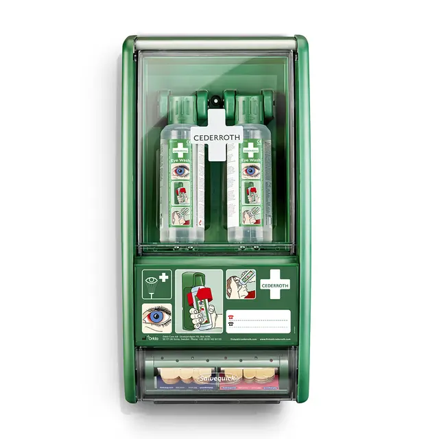 Cederroth Øyeskyllestasjon m/ Plaster 