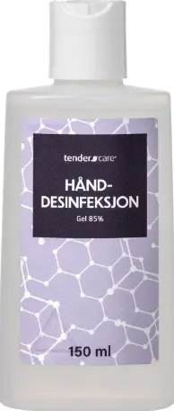 Tendercare Hånddesinfeksjon 85% 150 ml Gel 