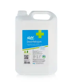 Proff Elyte Desinfeksjon 5 L For Overflater
