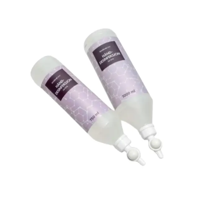 Tendercare Hånddesinfeksjon 85% Gel Dispenser, 1 Liter. 