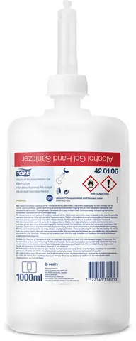 Tork H&#229;nddesinfeksjon Salubrin Gel 1L S1 Passer Til S1 H&#229;nds&#229;pedispenser