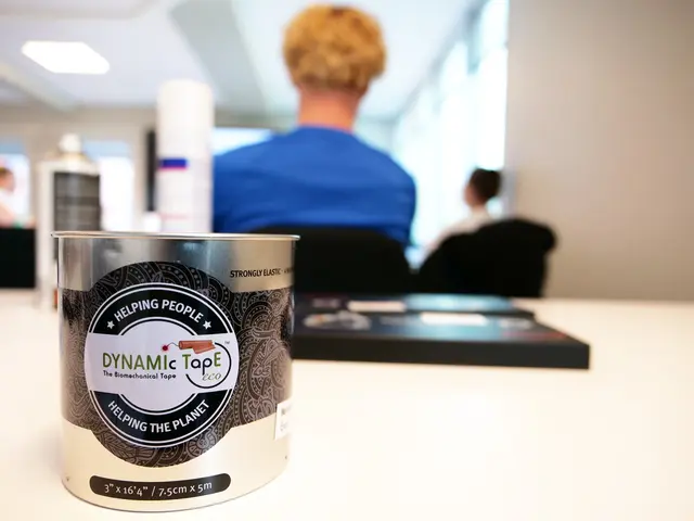 Dynamic Tape ECO 7,5 cm grå/svart tatto 7,5 cm x 5 m 