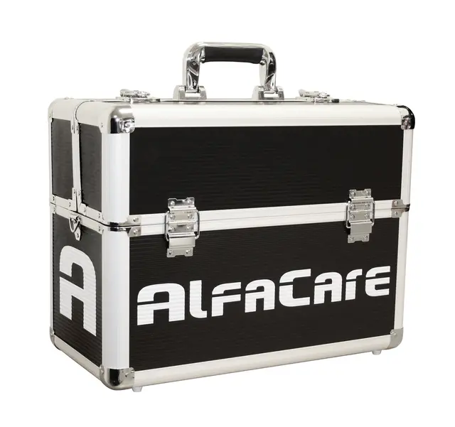 AlfaCare Førstehjelpskoffert Aluminium Med Innhold 