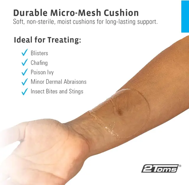 2Toms Skin-On-Skin Rund Ø 7,6 cm 48 stk 