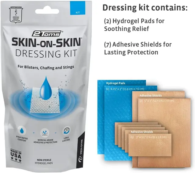 2Toms Skin-On-Skin Dressing Kit 