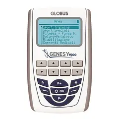 Globus Genesy 1500 4-kanalig NMES/TENS stimulator, 414 prog